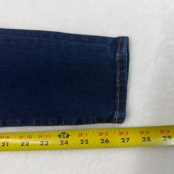 Frame Women’s Le High Skinny Size 27 Blue Denim Jeans Casual High End - Picture 8 of 9